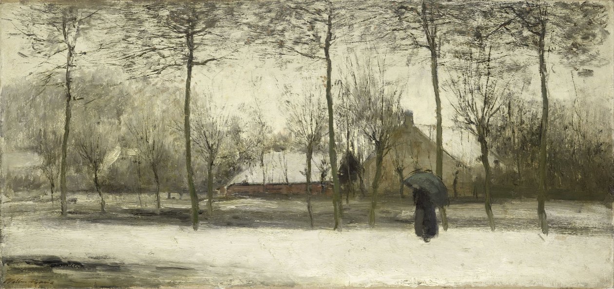 Téli táj alkotó: Willem Maris