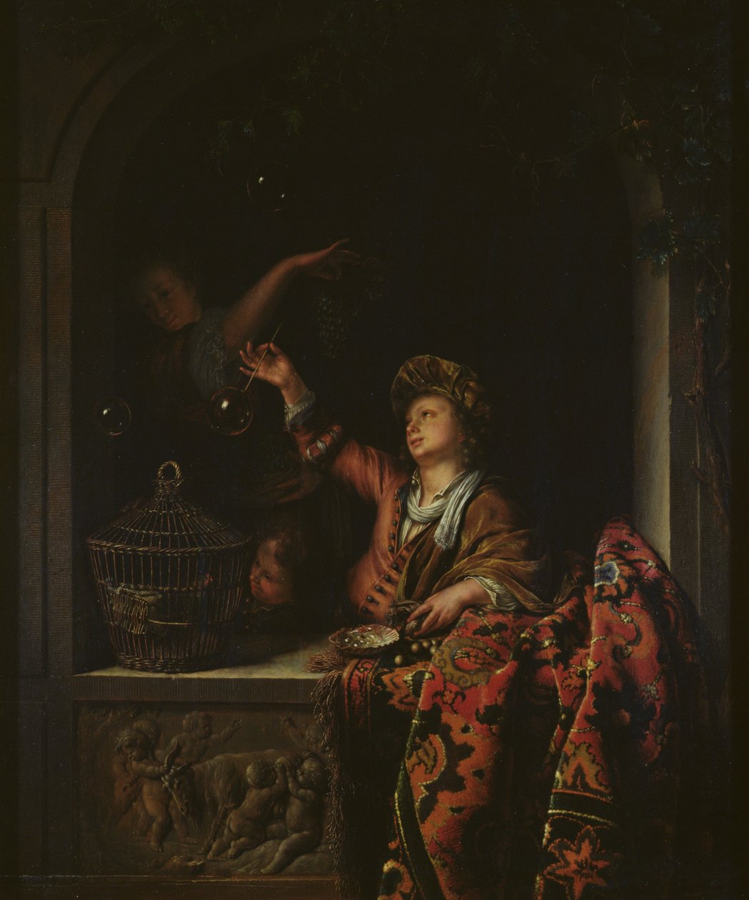 Szappanbuborékok alkotó: Willem Van Mieris