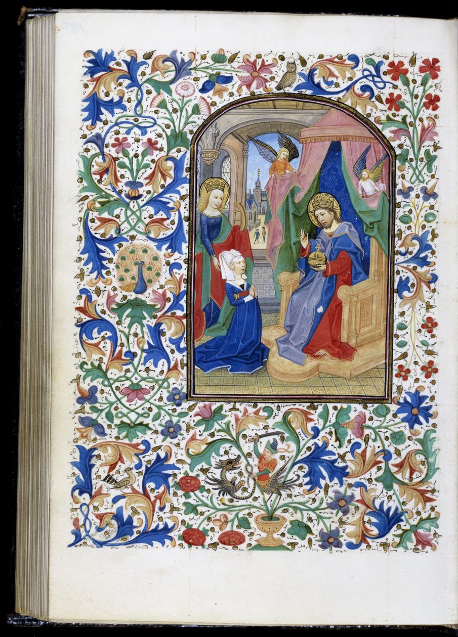 Besitzer von der heiligen Katharina Christus vorgestellt alkotó: Willem Vrelant