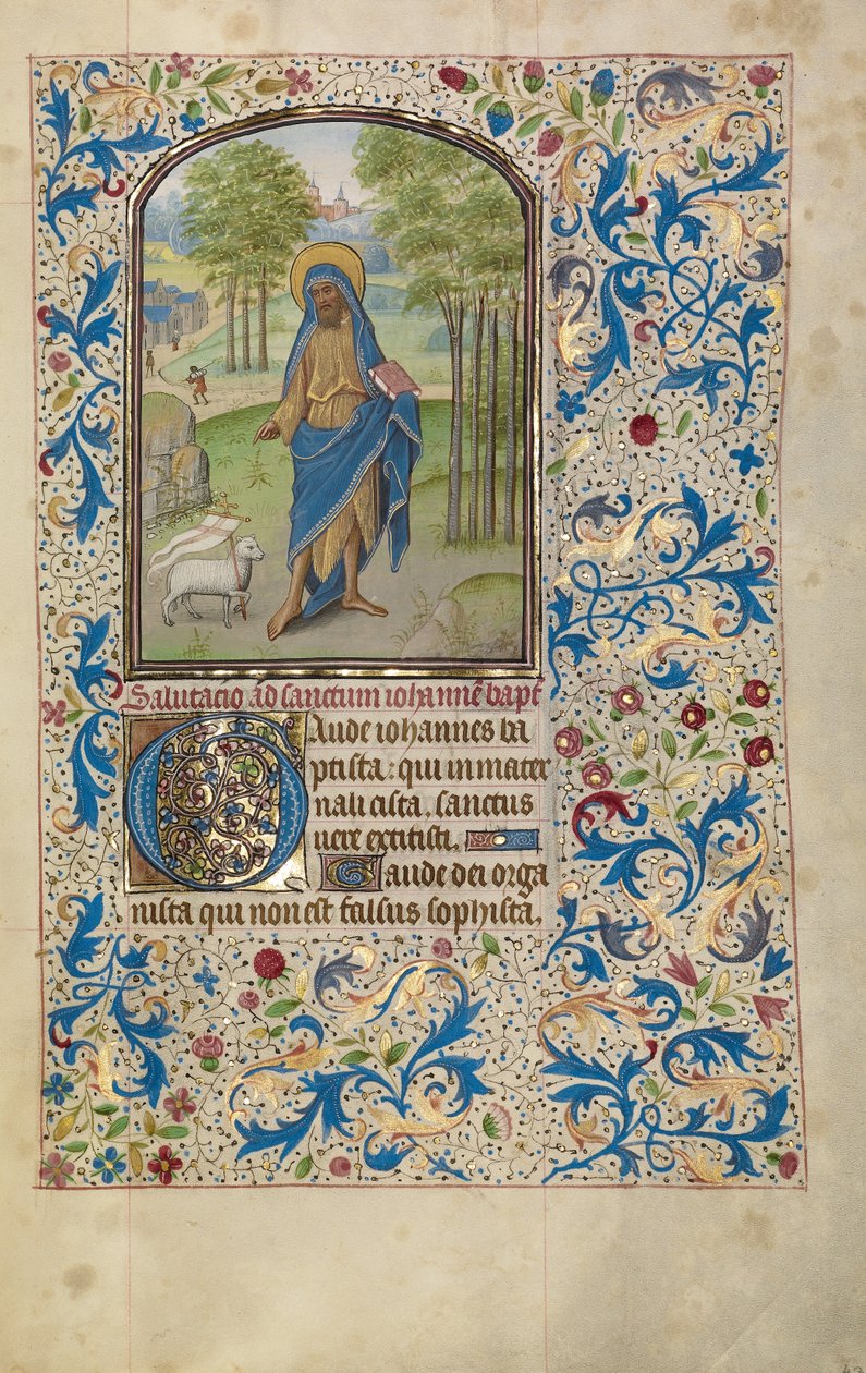 Johannes der Täufer alkotó: Willem Vrelant