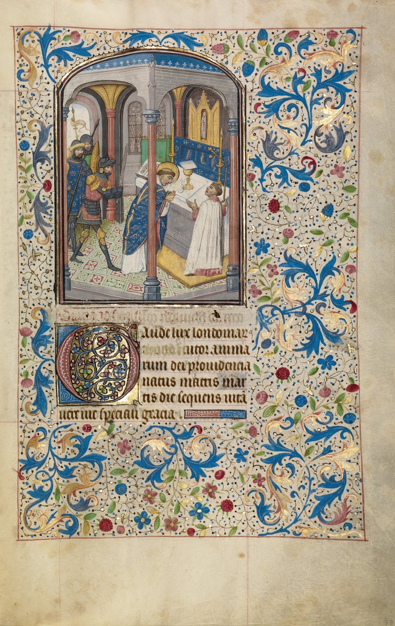 Das Martyrium des Heiligen Thomas Becket alkotó: Willem Vrelant