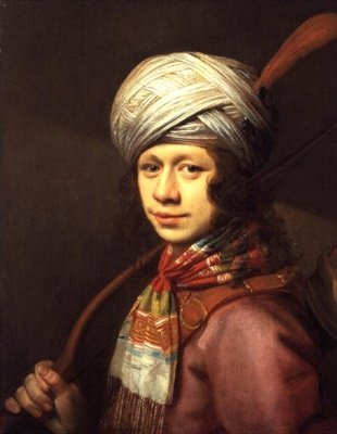 Egy fiatal íjász (olaj a panelen) alkotó: Willem Willemsz. van der Vliet
