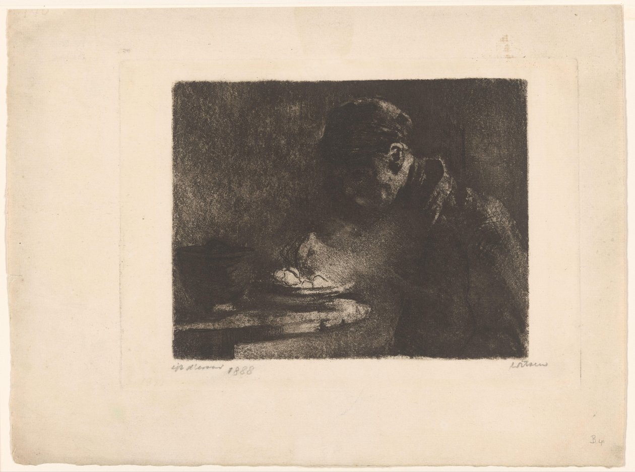 evő ember alkotó: Willem Witsen (signed by artist)