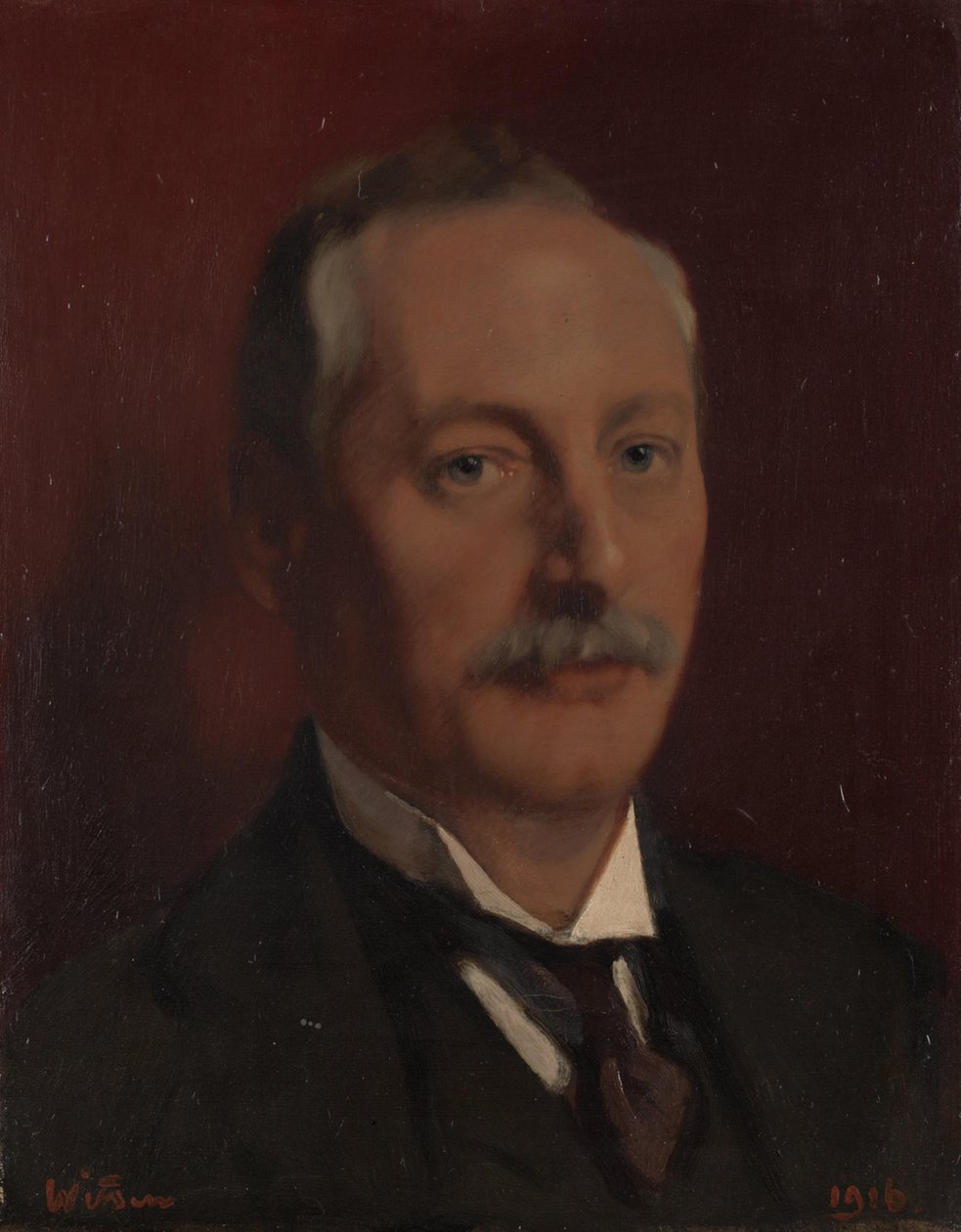 Alfred Gideon Boissevain (1870–1922), az Algemeen Handelsblad igazgatója és főszerkesztője alkotó: Willem Witsen