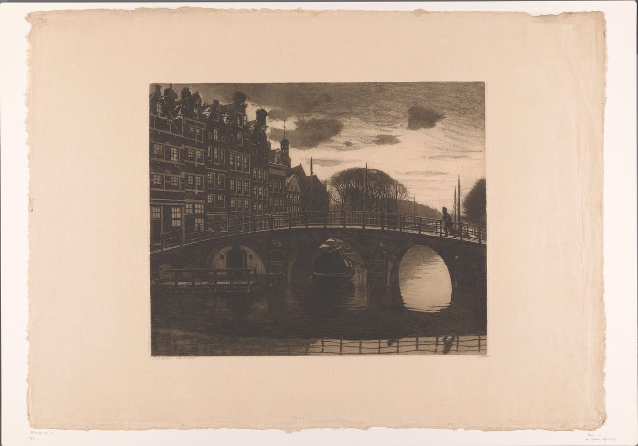 Brouwersgracht, Amszterdam alkotó: Willem Arnoldus Witsen