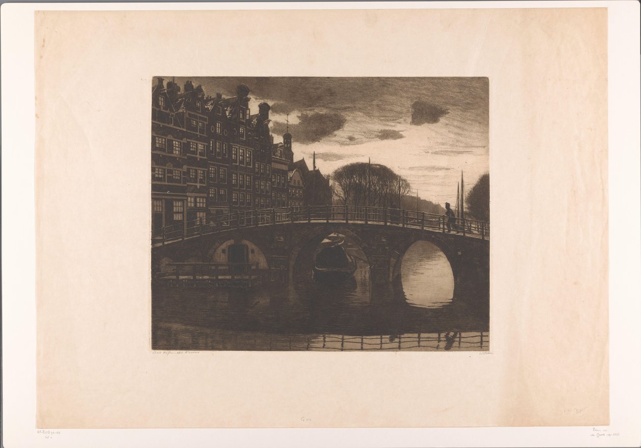 Brouwersgracht, Amszterdam alkotó: Willem Arnoldus Witsen