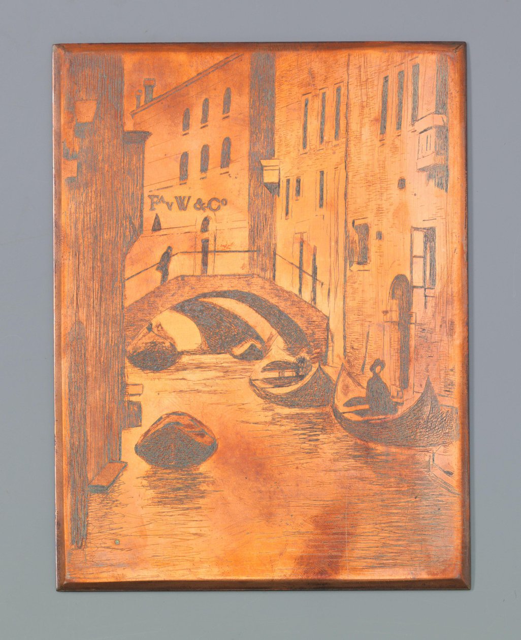 Brücke über den Rio di San Toma, Venedig alkotó: Willem Witsen