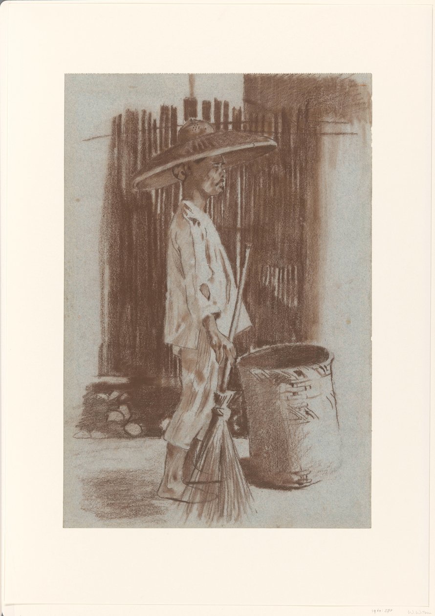 Indonéz utcaseprő alkotó: Willem Arnoldus Witsen