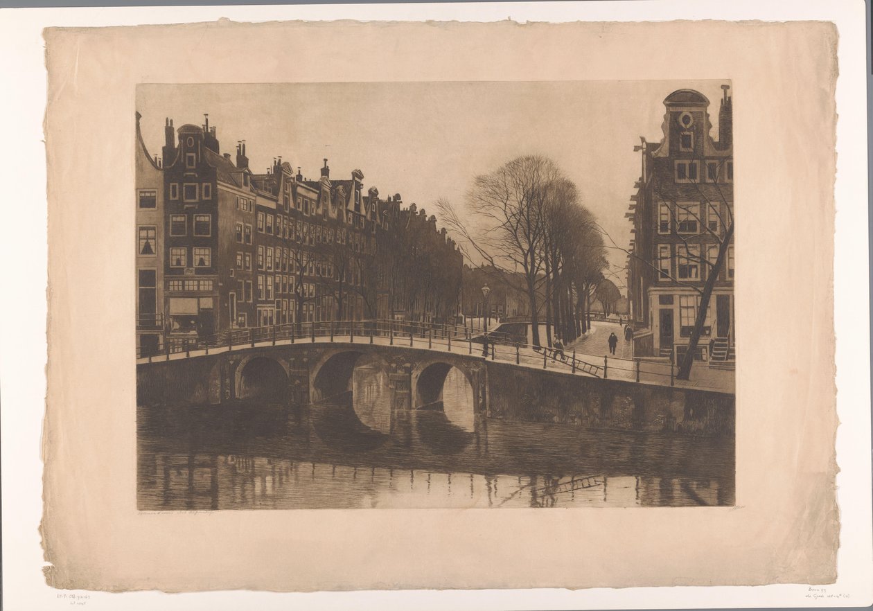Leidsegracht, Amszterdam alkotó: Willem Arnoldus Witsen