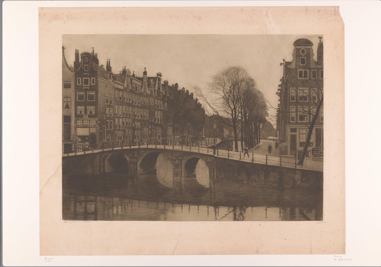 Leidsegracht, Amszterdam alkotó: Willem Arnoldus Witsen