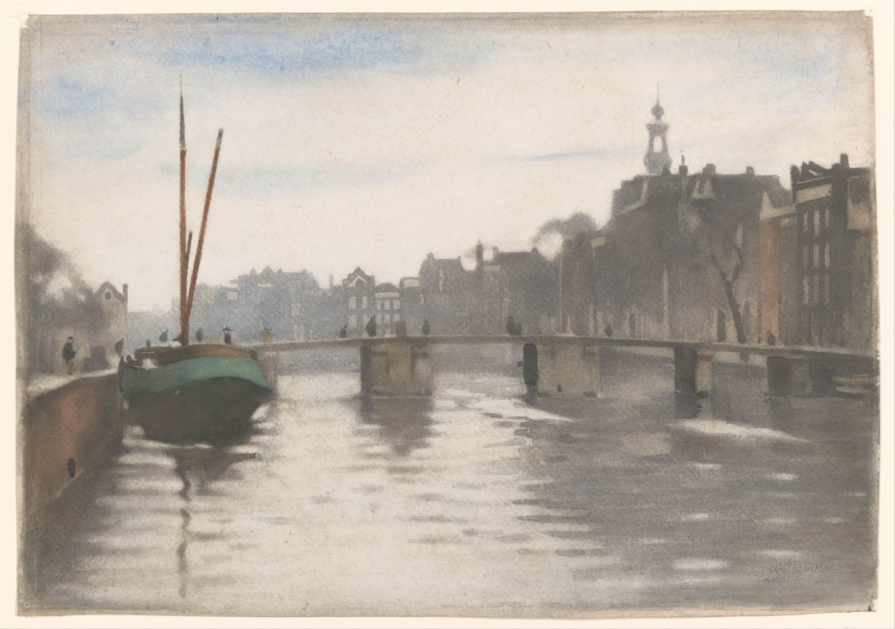 Old Schans Amszterdamban alkotó: Willem Arnoldus Witsen