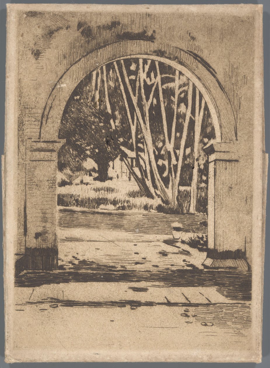 A Hotel Bellevue kapuja, Buitenzorg alkotó: Willem Arnoldus Witsen