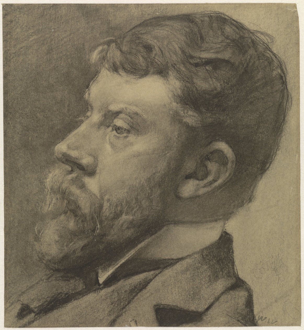 George Hendrik Breitner portréja alkotó: Willem Witsen