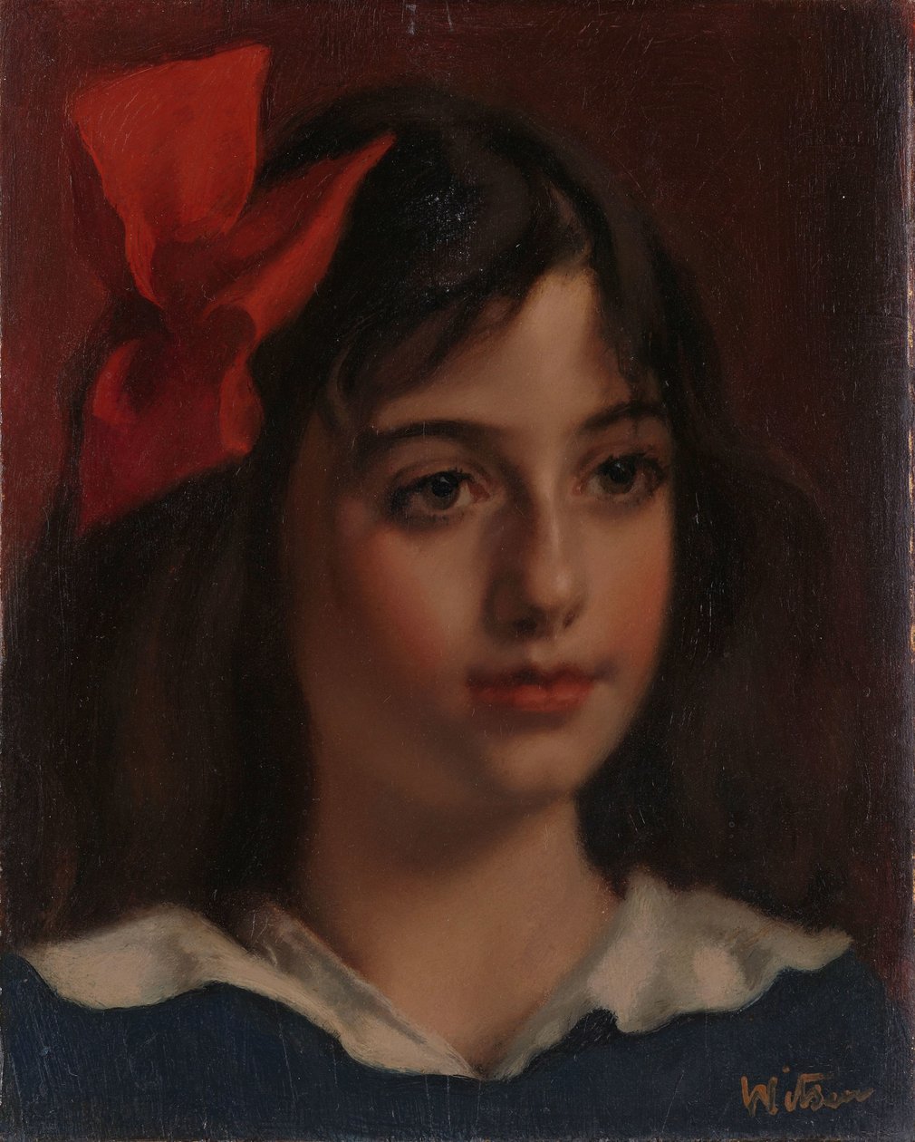 Egy lány portréja alkotó: Willem Arnoldus Witsen
