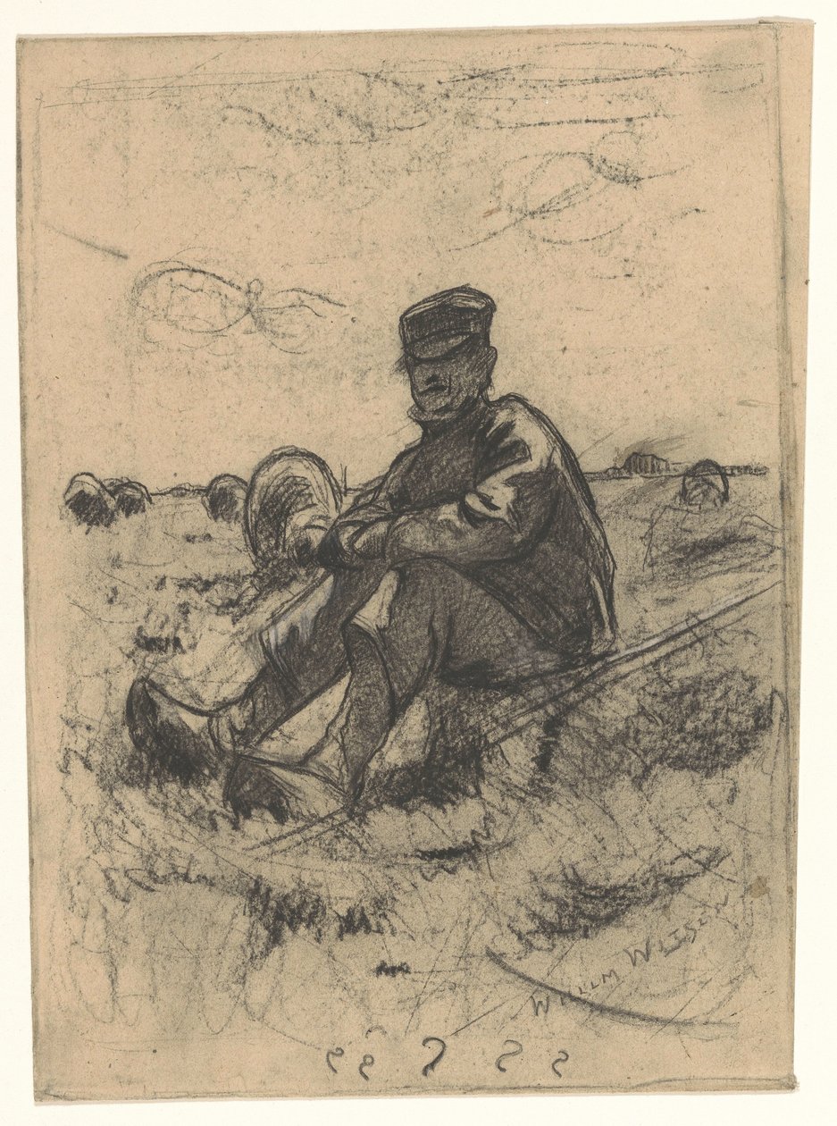 Ülő juhász alkotó: Willem Arnoldus Witsen