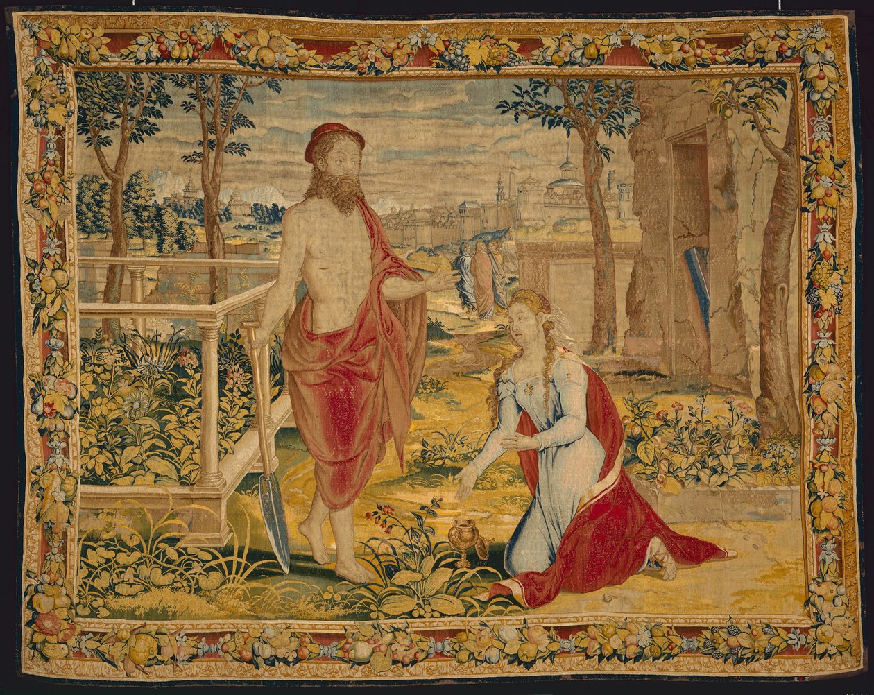 Krisztus megjelenik Mária Magdolnának (Noli Me Tangere) alkotó: Willem de Pannemaker