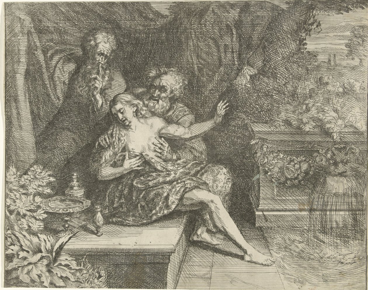 Susanna és a vének alkotó: Willem de Ryck
