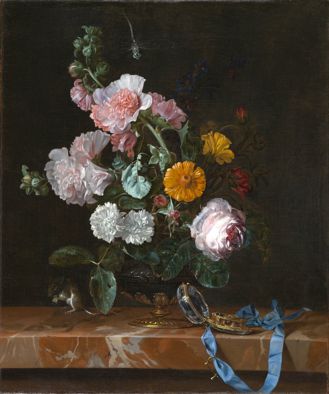 Vanitas virágcsendélet, 1656-1657 körül (olaj, vászon) alkotó: Willem van Aelst
