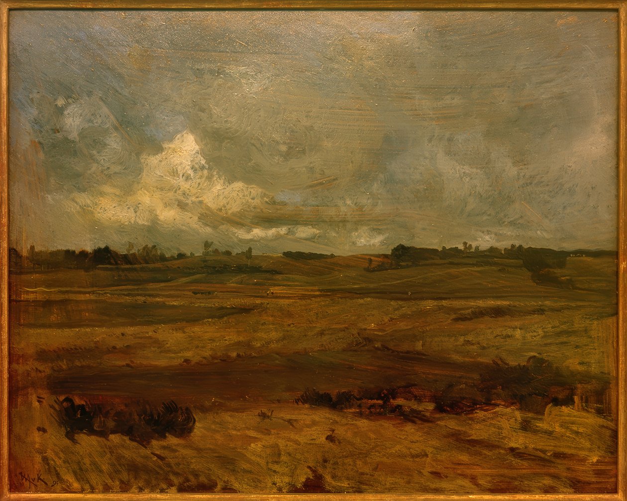 Táj Észak-Brabantban alkotó: Willem van Konijnenburg