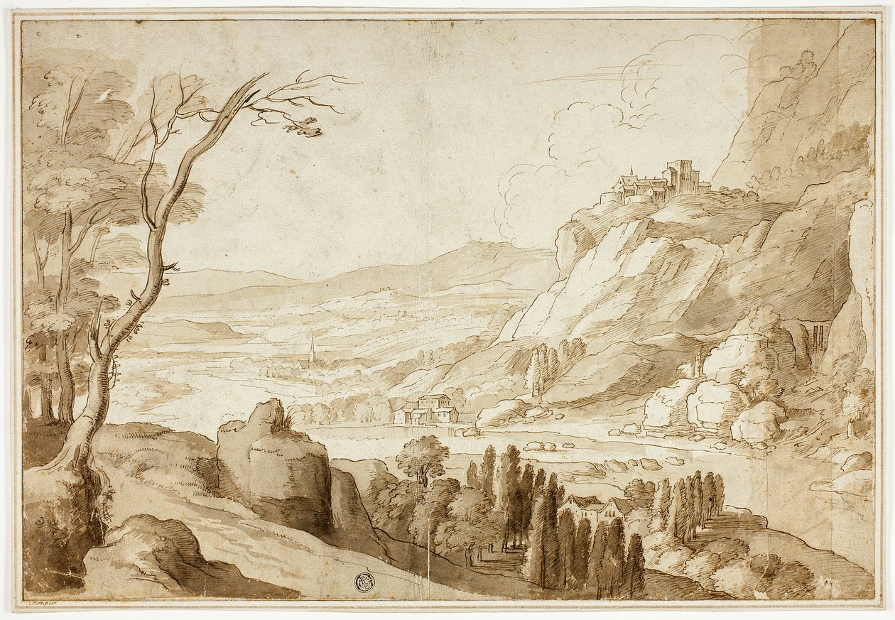Rajnai táj alkotó: Willem van Nieuwlandt II