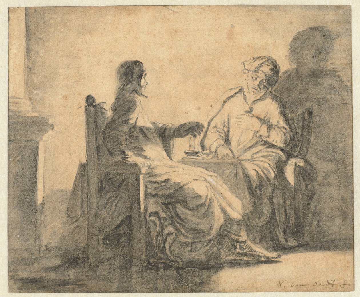 Krisztus és Nikodémus alkotó: Willem van Oordt