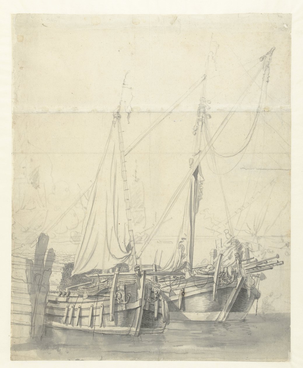 Két fordulatú hajó alkotó: Willem van de Velde (I)