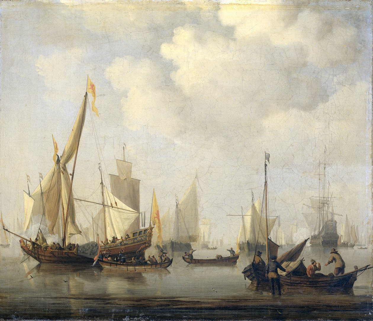 Nyugalom a tengeren alkotó: Willem van de Velde (II)
