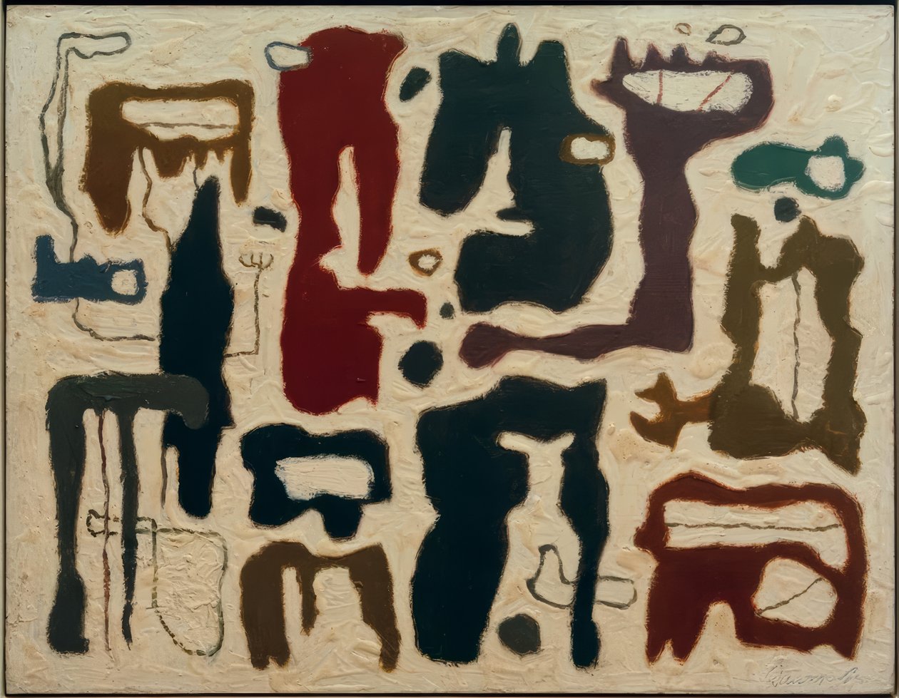 Afrikai elbeszélés alkotó: Willi Baumeister