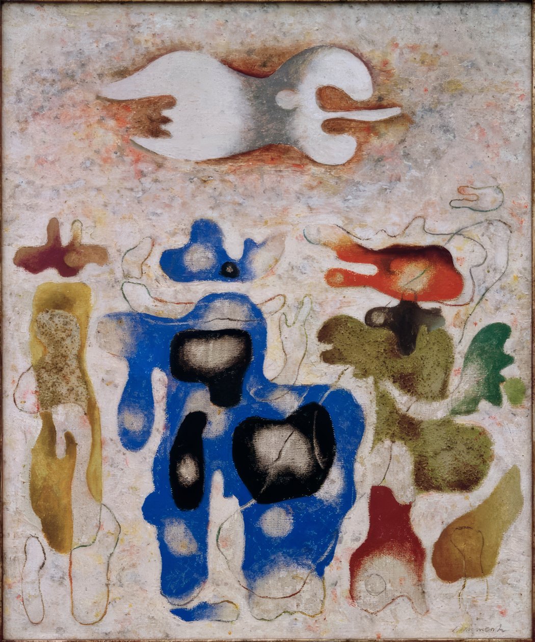 Eidos IV sorozattal alkotó: Willi Baumeister