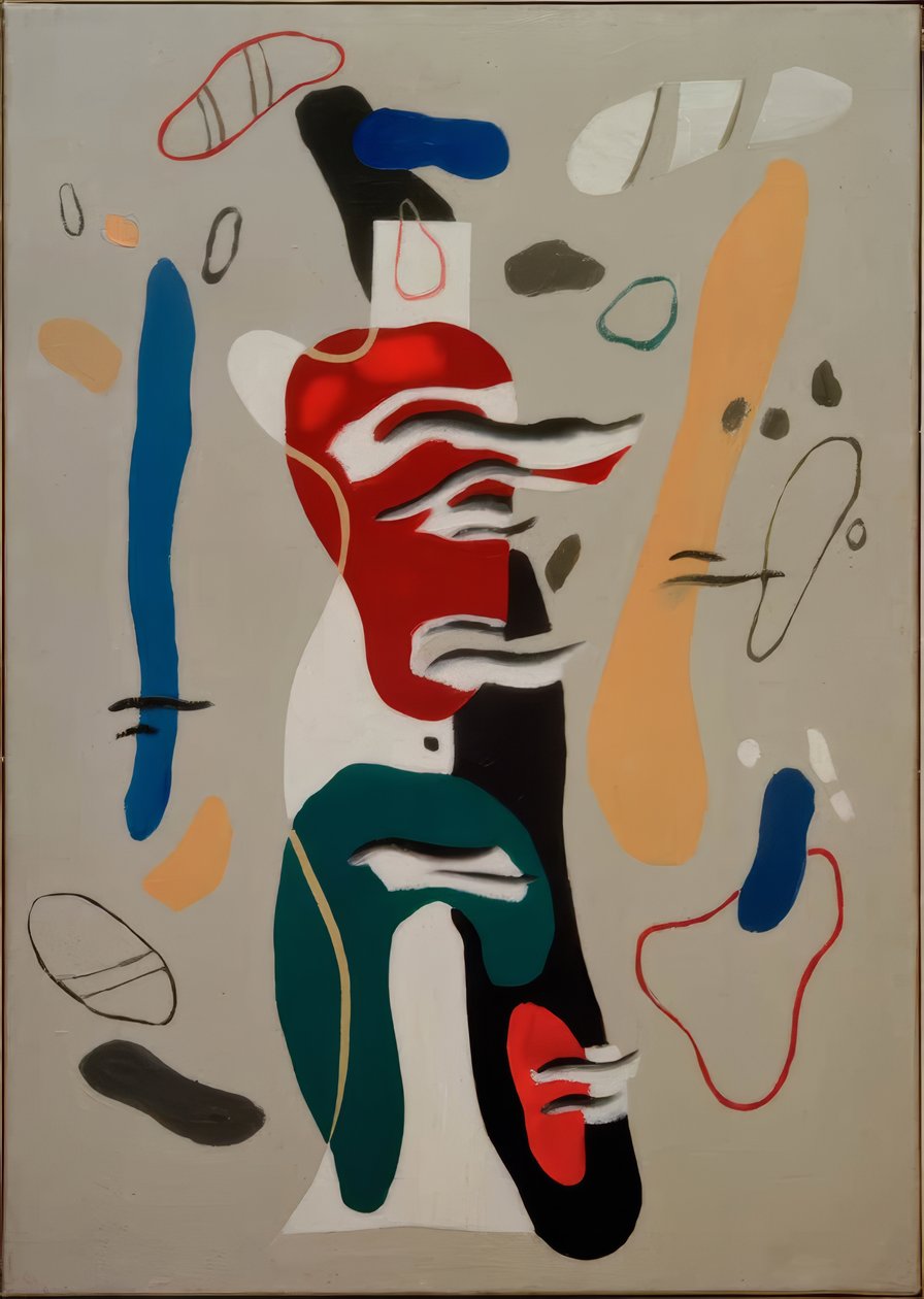 Lángkép alkotó: Willi Baumeister