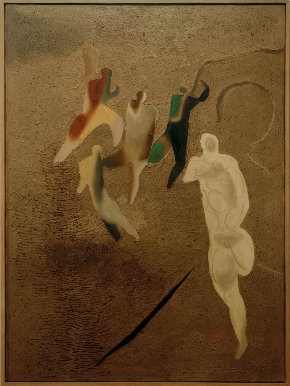 focipálya alkotó: Willi Baumeister