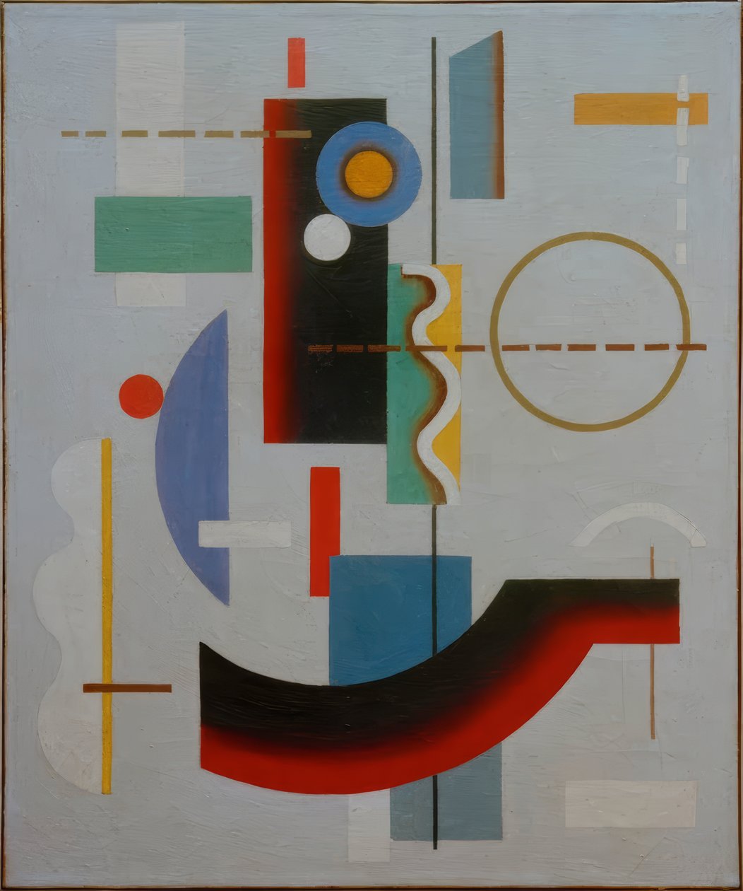 Geometriai lebegő forma alkotó: Willi Baumeister