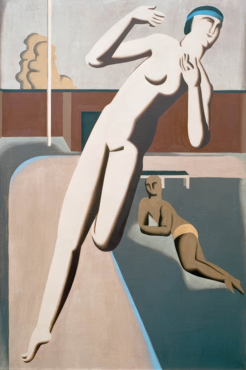 Futó II alkotó: Willi Baumeister