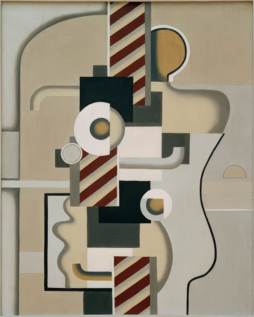 gépszem alkotó: Willi Baumeister