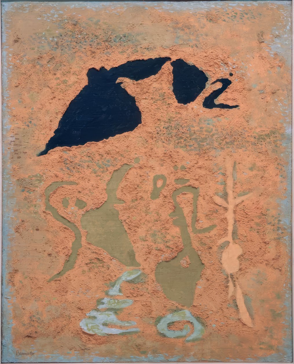 Safer 4, a búvárral alkotó: Willi Baumeister