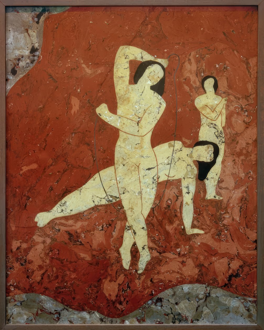 Vitorlás ugrás alkotó: Willi Baumeister