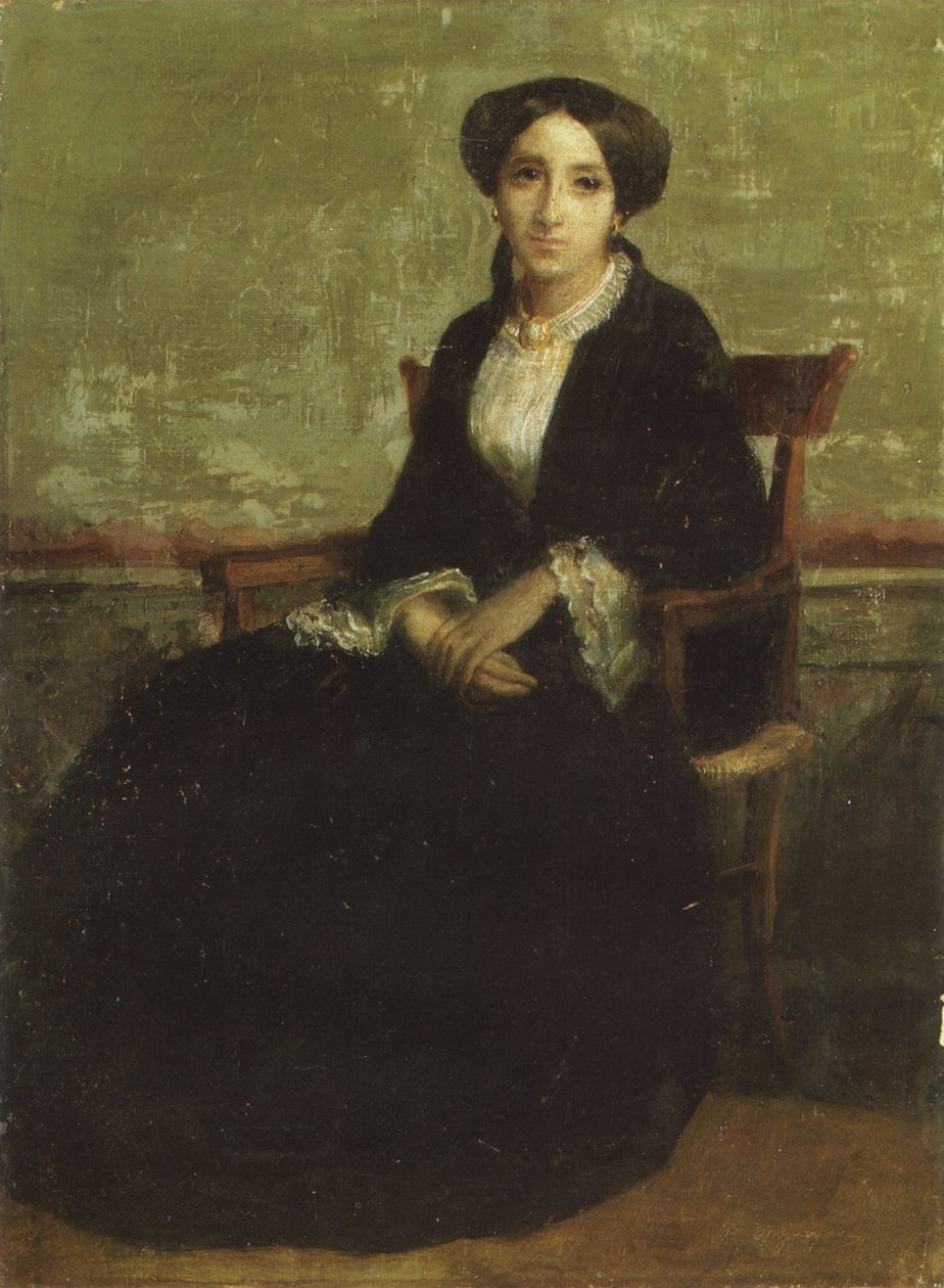 Geneviève Bouguereau portréja alkotó: William Adolphe Bouguereau