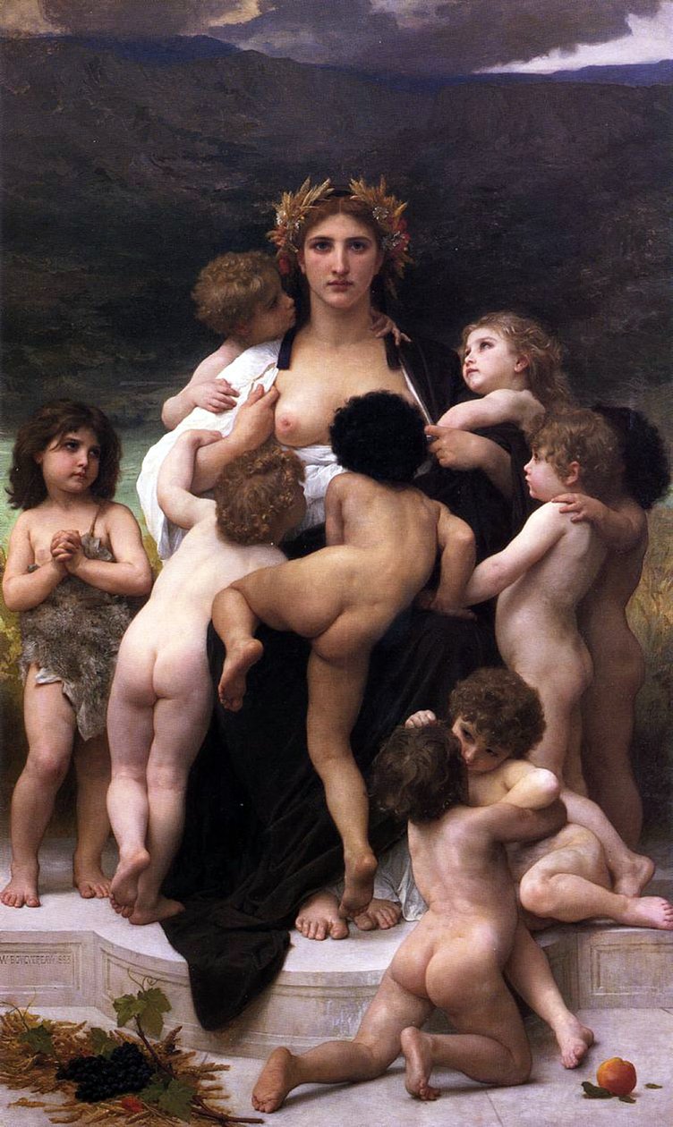 Alma szülő, 1883 alkotó: William Adolphe Bouguereau