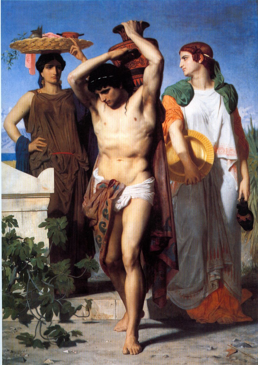 Canephores alkotó: William Adolphe Bouguereau