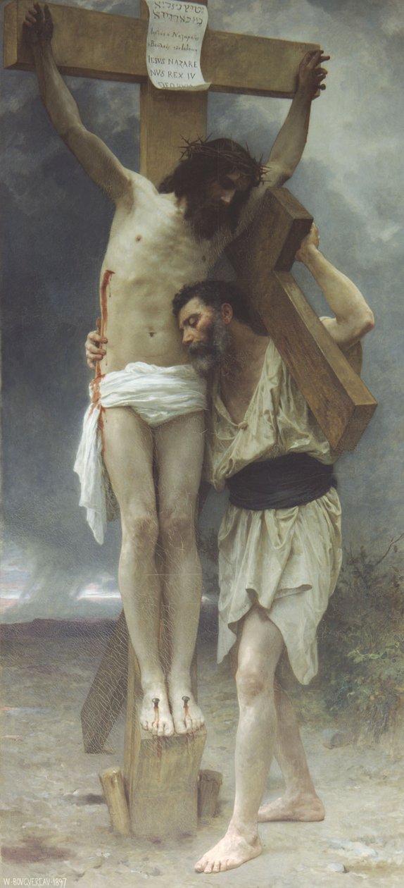 Együttérzés alkotó: William Adolphe Bouguereau