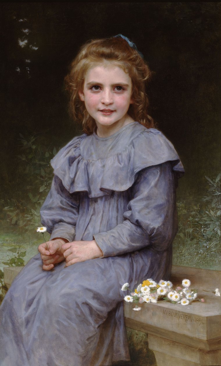 Százszorszépek alkotó: William Adolphe Bouguereau