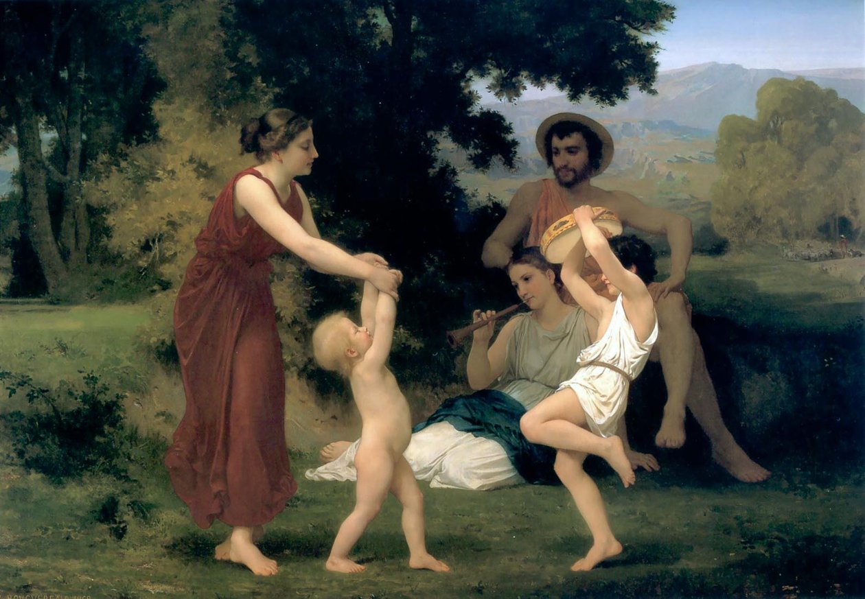 A szabadidő lelkipásztori gondozása alkotó: William Adolphe Bouguereau