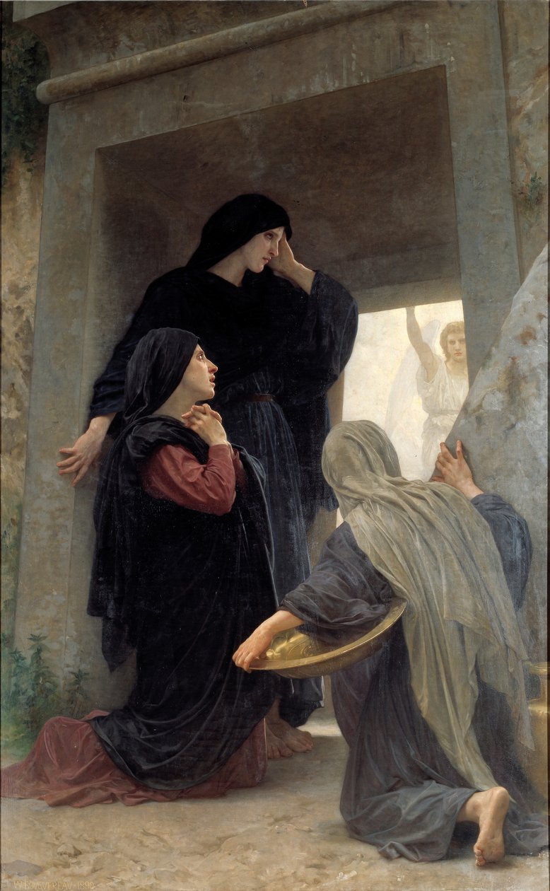 A szent nők a sírnál alkotó: William Adolphe Bouguereau