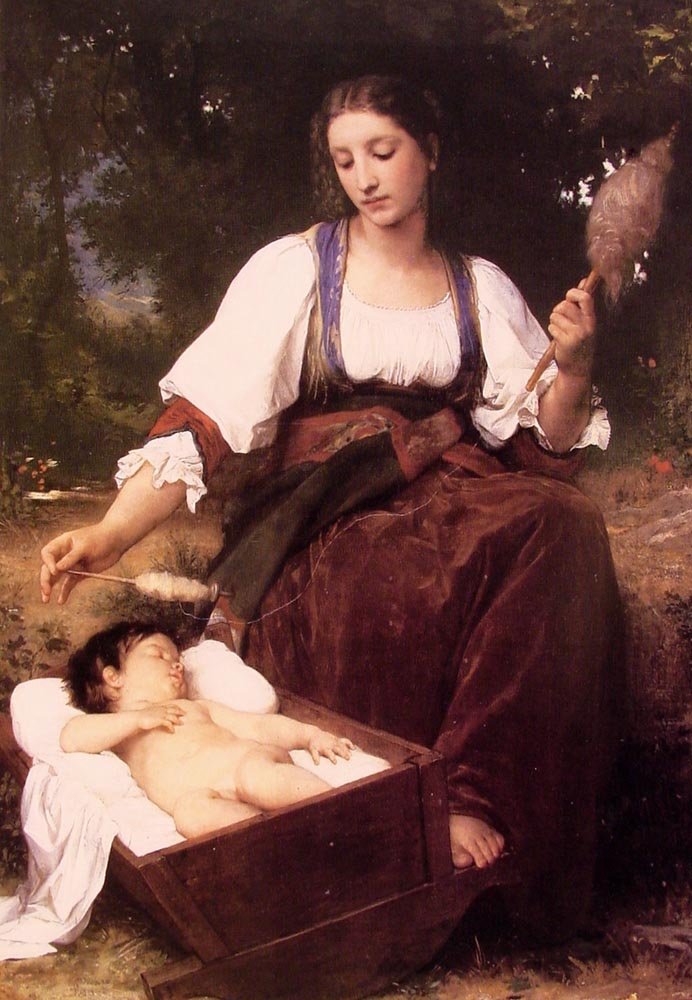 Altatódal alkotó: William Adolphe Bouguereau