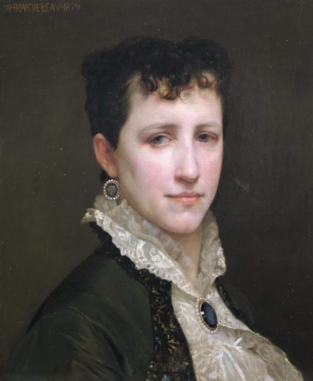 Elizabeth Gardner kisasszony portréja alkotó: William Adolphe Bouguereau
