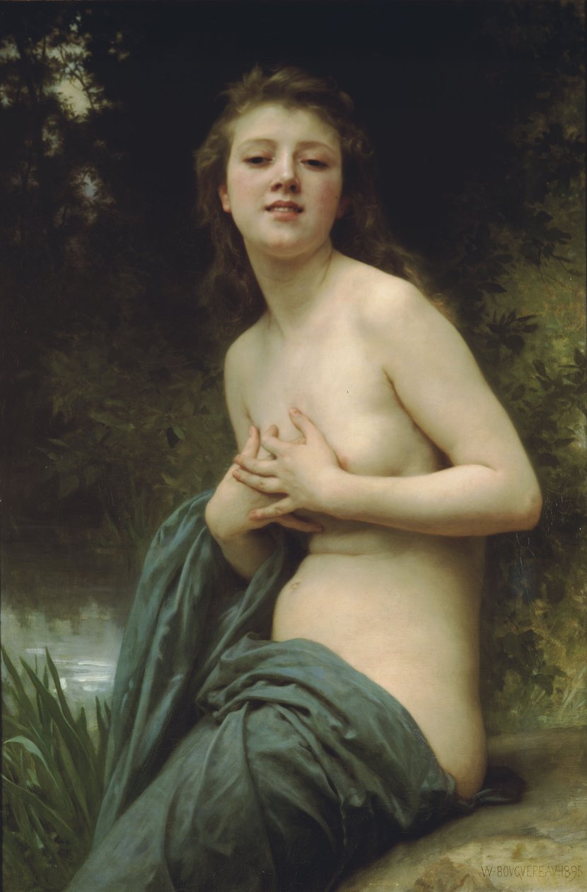 Tavaszi szellő alkotó: William Adolphe Bouguereau