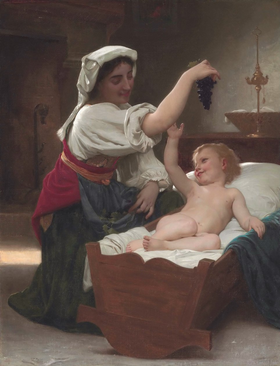 A szőlőfürt alkotó: William Adolphe Bouguereau