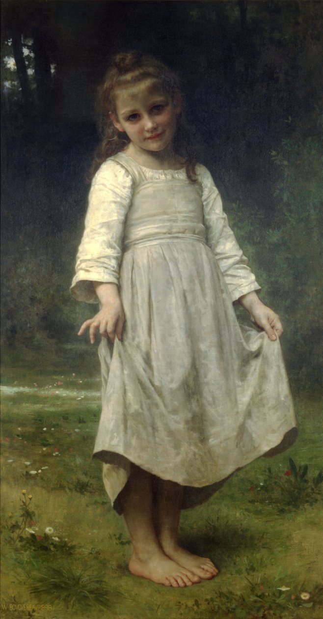 A Curtsey alkotó: William Adolphe Bouguereau