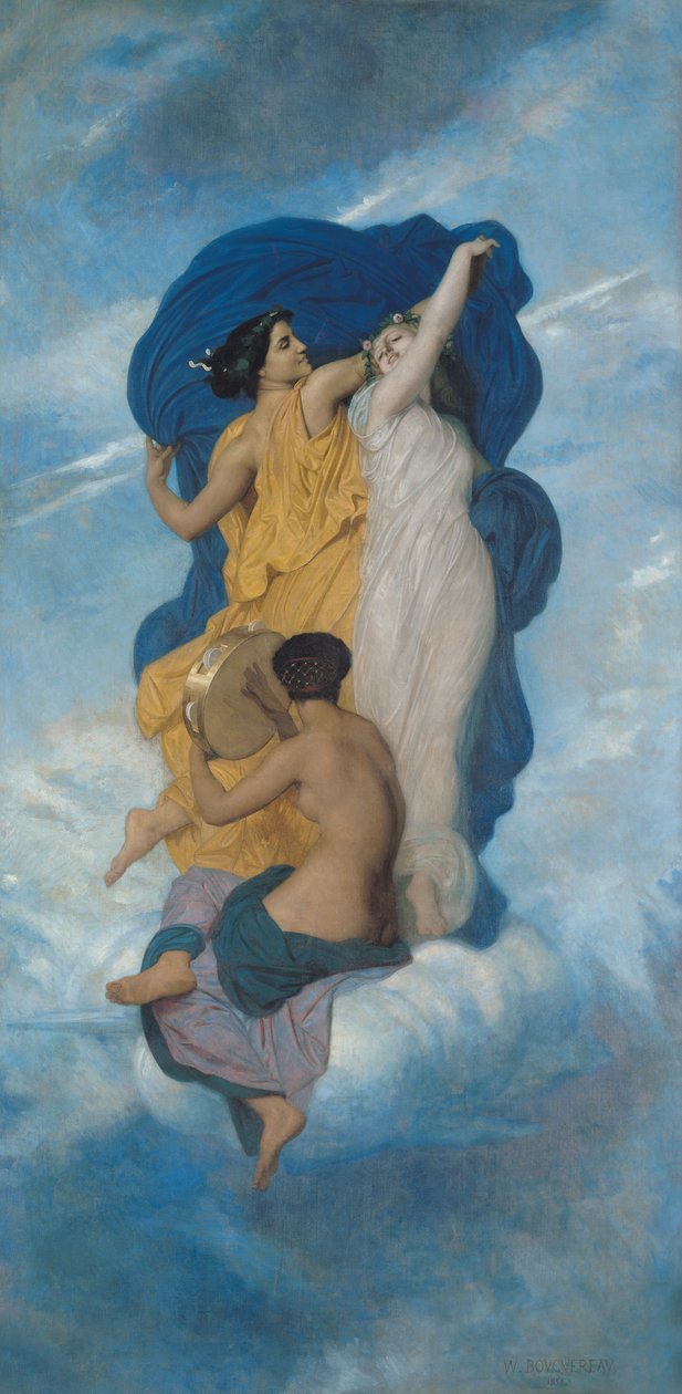 A tánc, 1856 alkotó: William Adolphe Bouguereau