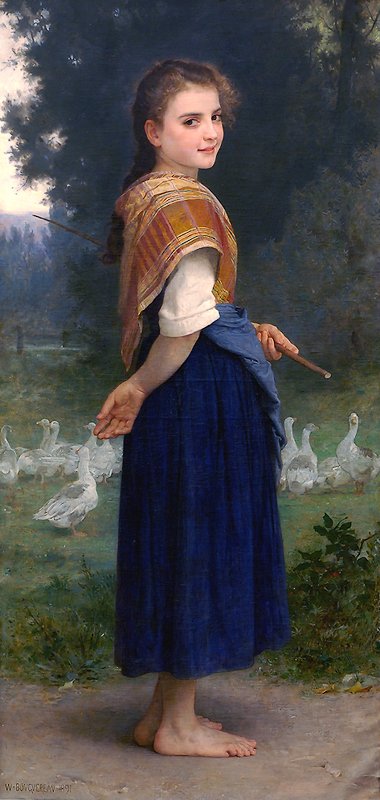 A Libalány alkotó: William Adolphe Bouguereau